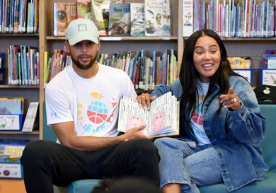 Stephen &amp; Ayesha Curry's Eat. Learn. Play. Launches New Movement While Visiting Lockwood STEAM Academy
