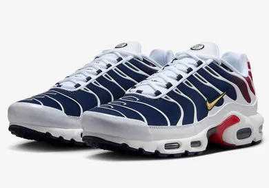 air max plus blue white red