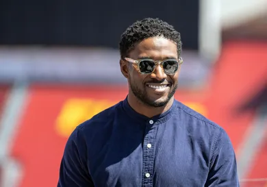 Former USC football standout Reggie Bush holds press conference to talk about defamationon lawsuit against the NCAA