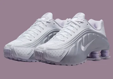 Nike Shox R4 WMNS “White/Metallic Platinum” Release Details