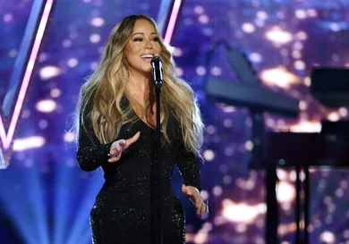 Mariah Carey performs during the 2019 Billboard Music