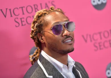Future attends the 2018 Victoria's Secret Fashion Show at Pier 94 on November 08, 2018 in New York City.