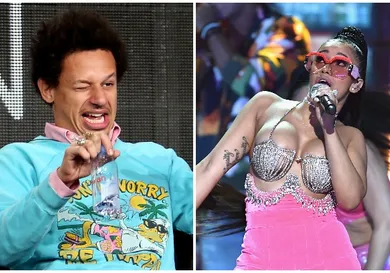 Eric Andre by Frederick M. Brown/Getty Images, Cardi B by Gustavo Caballero/Getty Images for BET