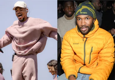 Chance the Rapper: Rich Fury/Getty Images; Frank Ocean: Pascal Le Segretain/Getty Images