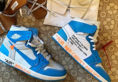 virgil abloh off white x nike air jordan 1's