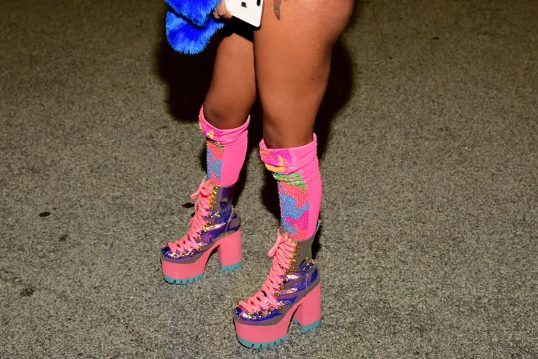 Asian Doll Getting Face & Neck Tattoos For King Von