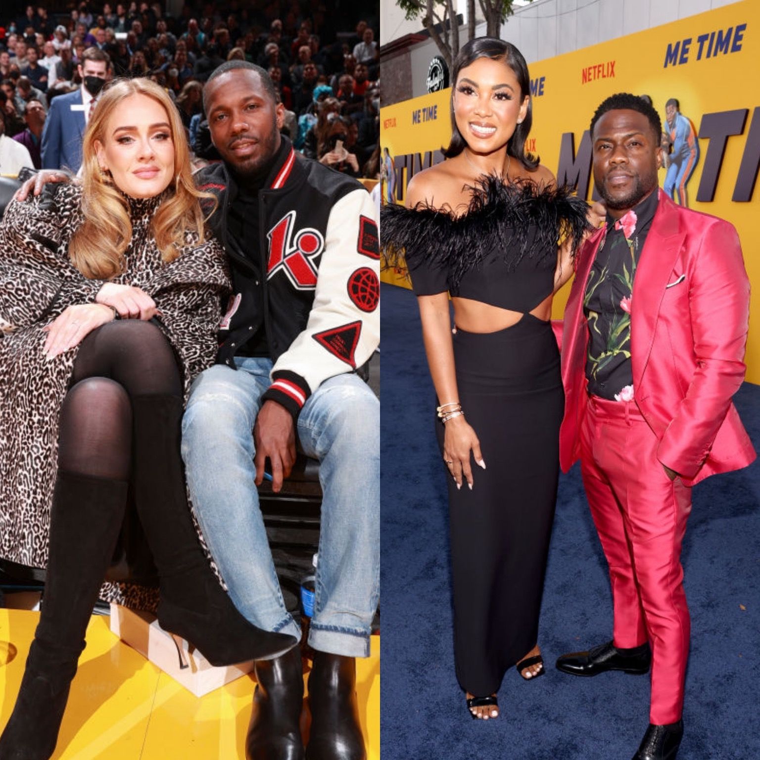 Adele & Rich Paul Join Kevin & Eniko Hart For Double Date In Beverly Hills