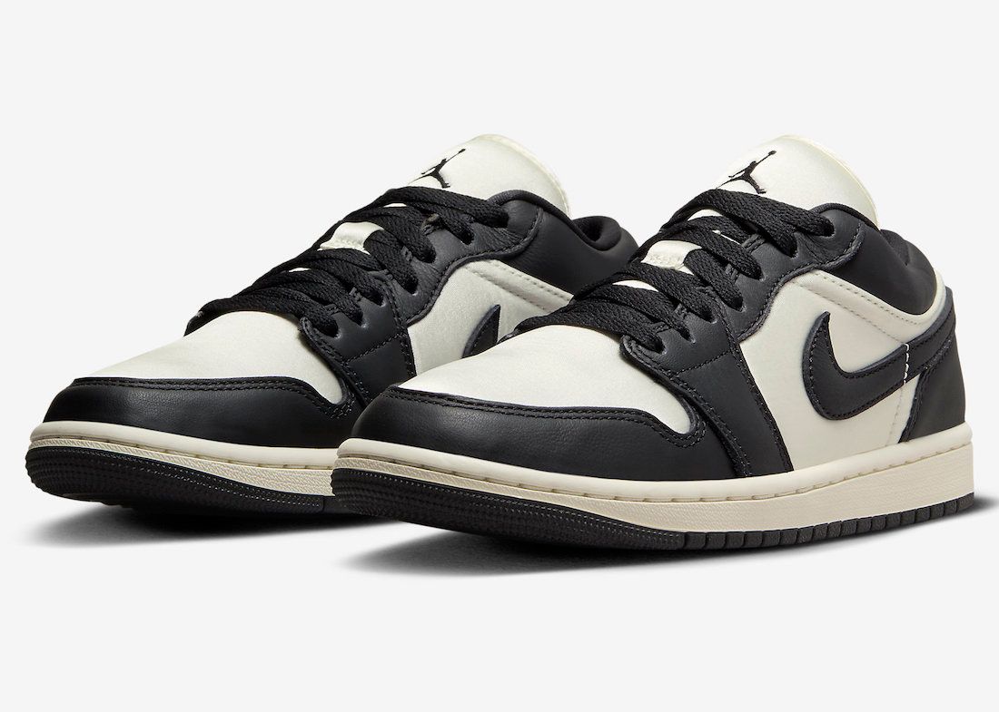 イギリスヴィンテージ・パンダベア Air Jordan 1 Low “Vintage Panda” Officially Revealed