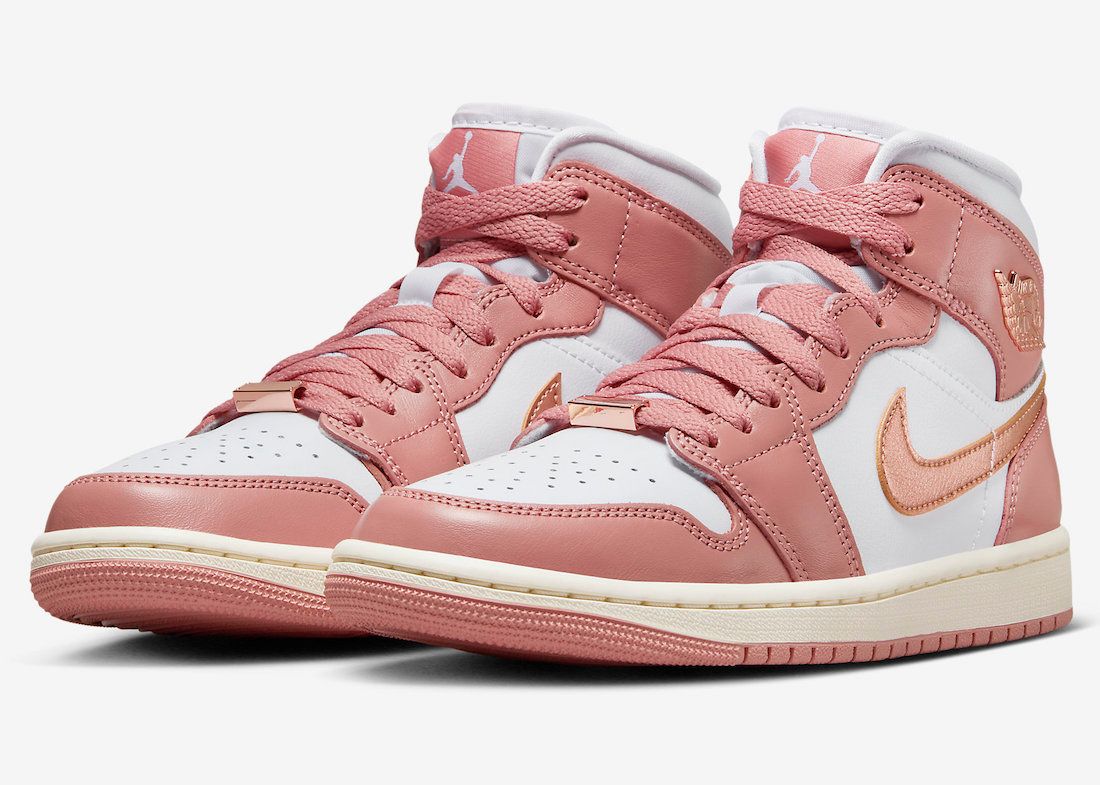 Air Jordan 1 Mid SE “Red Stardust” Coming Soon