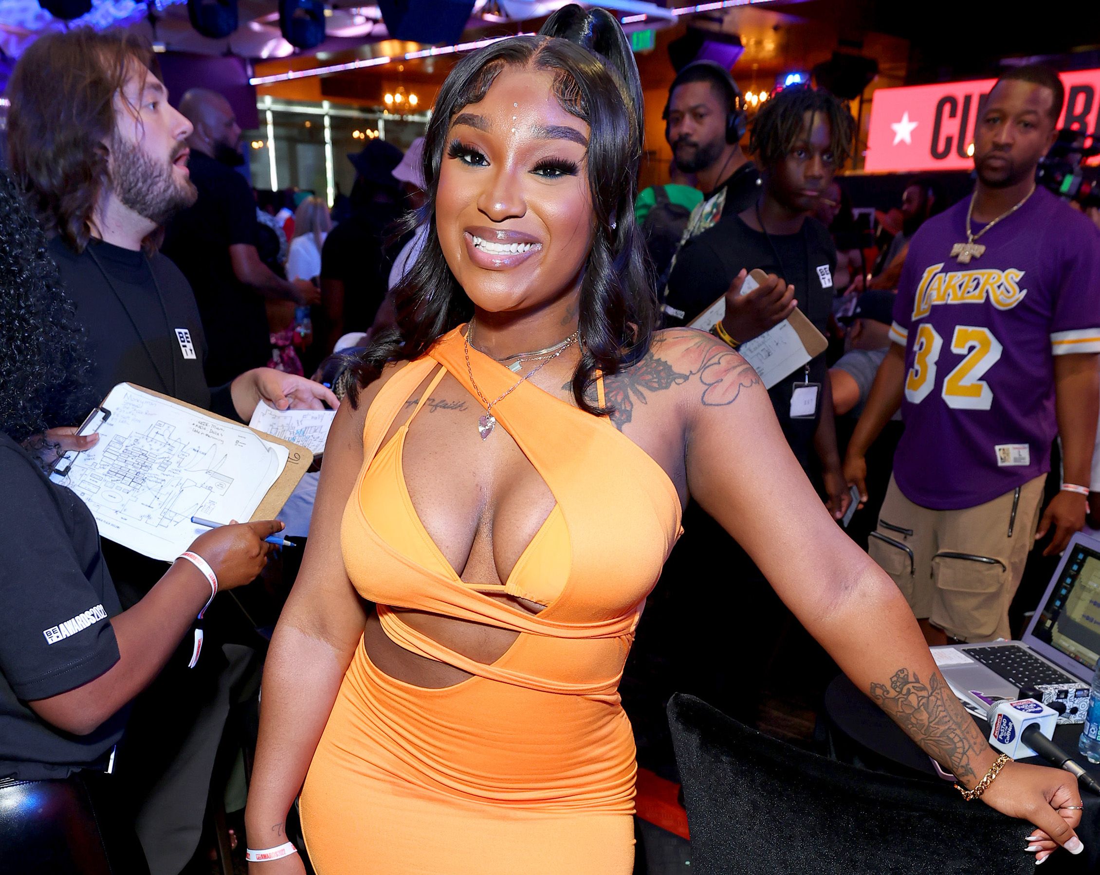 Megan Thee Stallion Gets Butterfly Tattoo