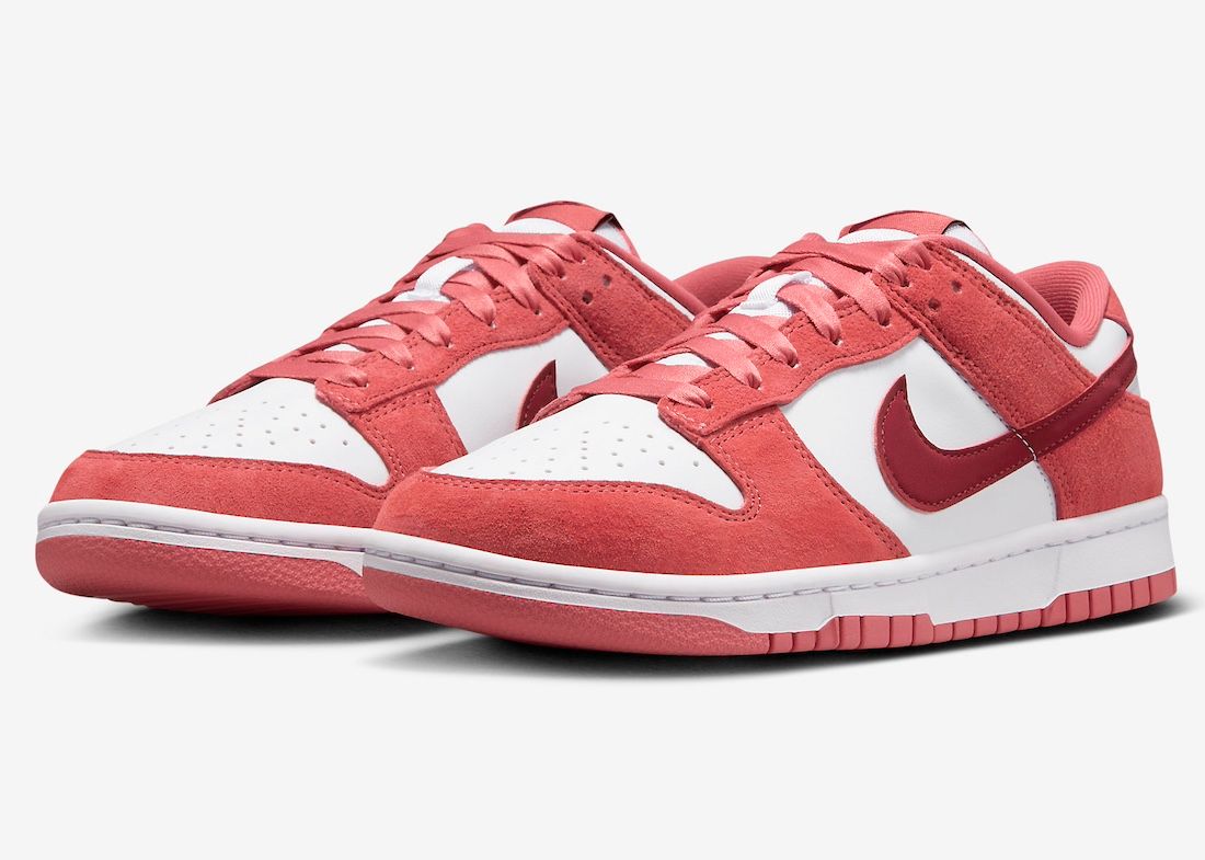 NIKE DUNK LOW VALENTINE’S DAY バレンタインデー Nike Dunk Low GS Valentine's Day 2024 FZ3548-612 | SneakerFiles