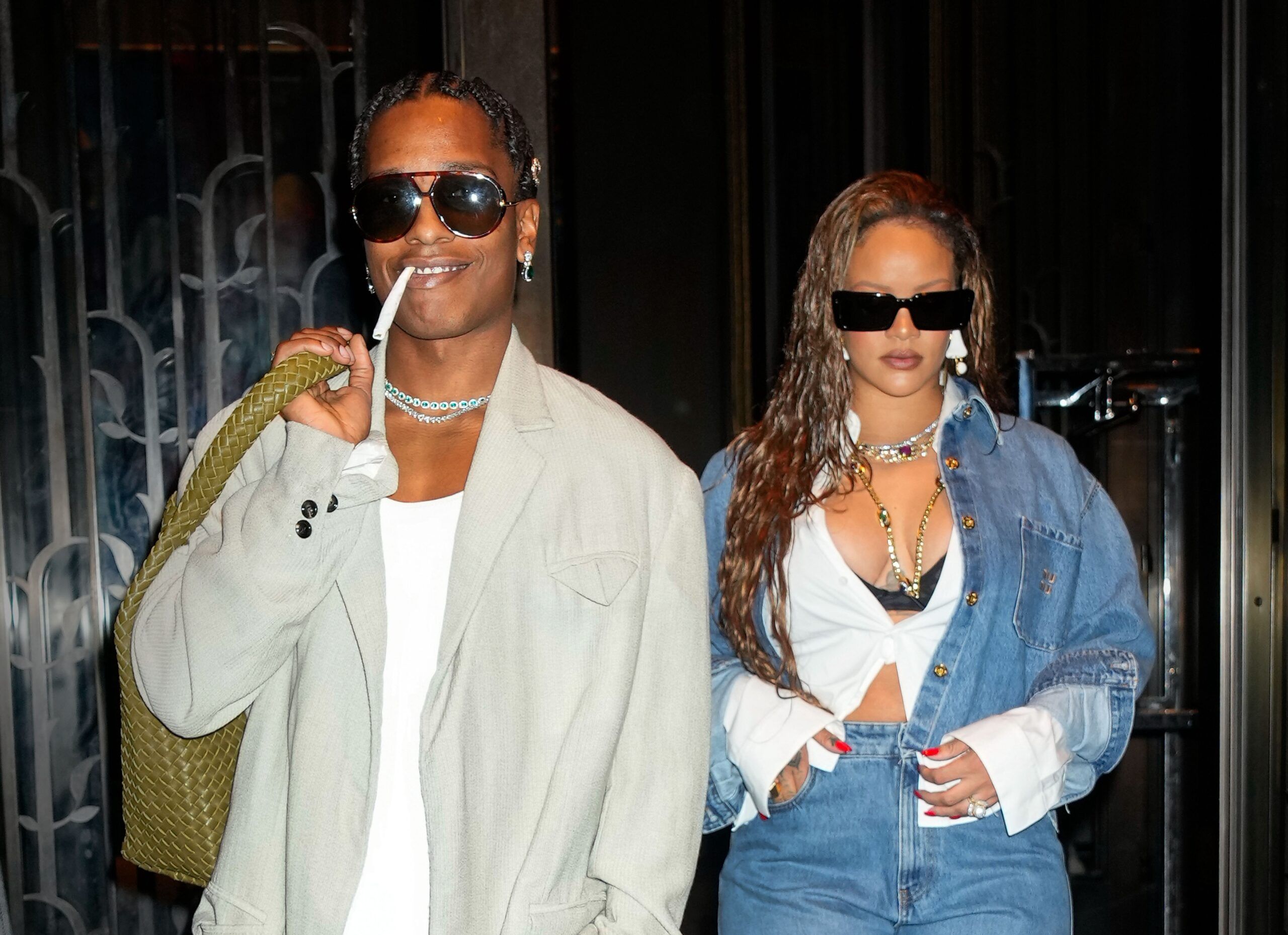 Rihanna & ASAP Rocky Clowned By Parisian Paparazzi On Valentine's Day Date