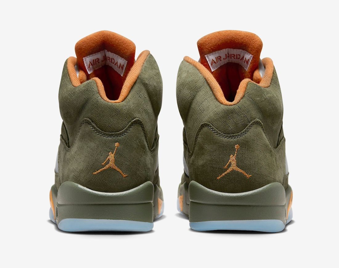 jordans army green