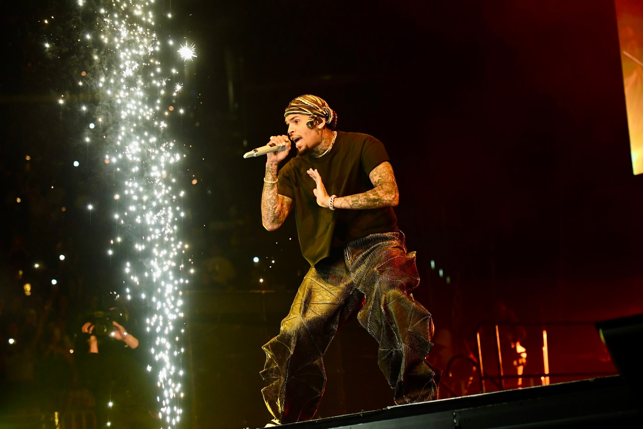 Chris Brown Sets Crypto.com Arena Ablaze With Unforgettable 