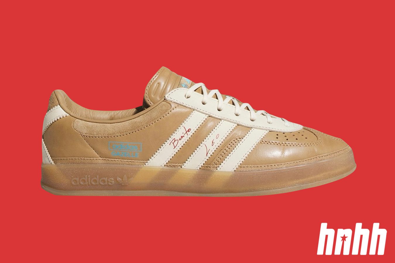 Take An Official Look At Bad Bunny And Messi's Adidas Gazelle