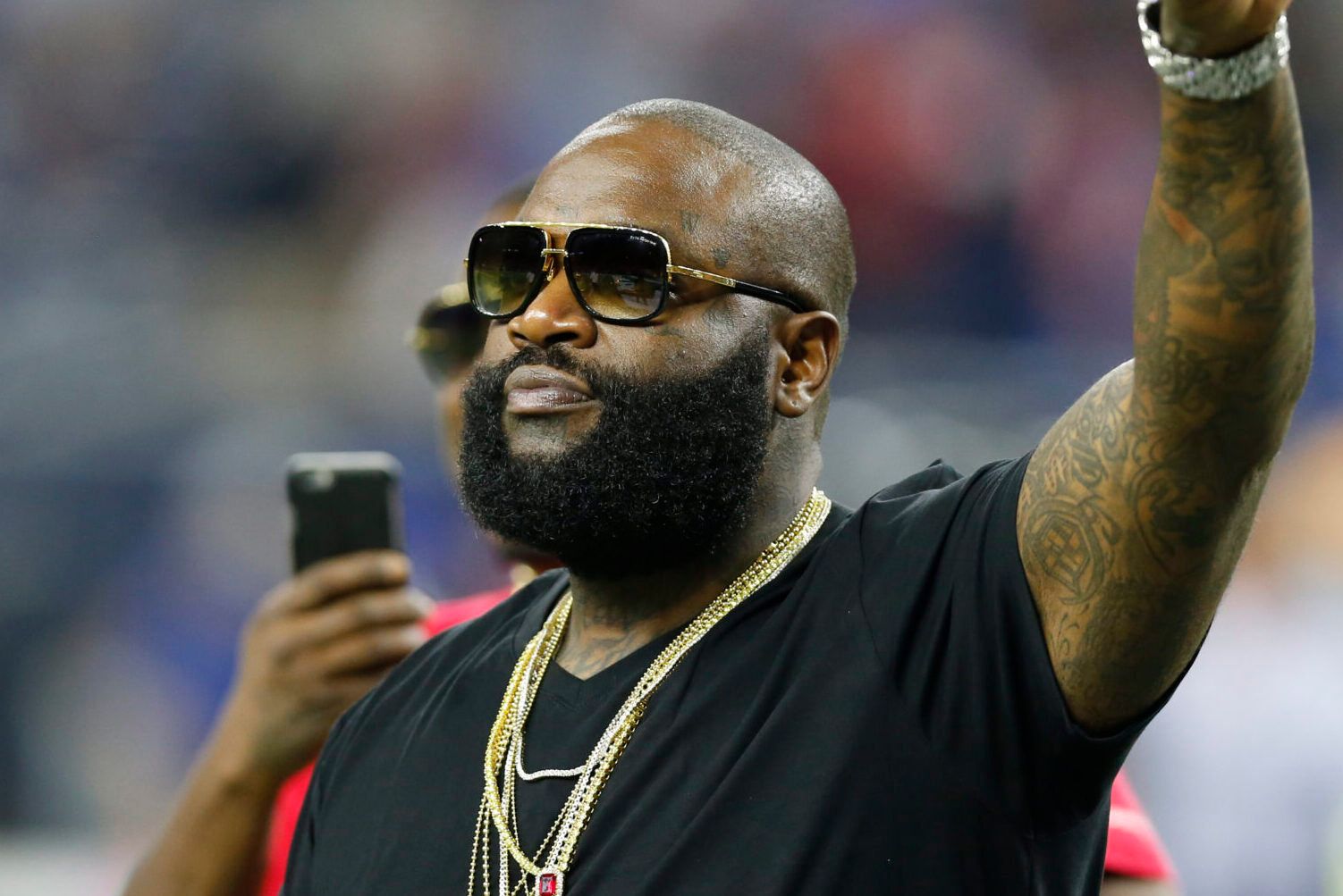 Rick Ross Would Reportedly Have To Ask Rival 50 Cent For Rights To His  \, image size:1502x1003