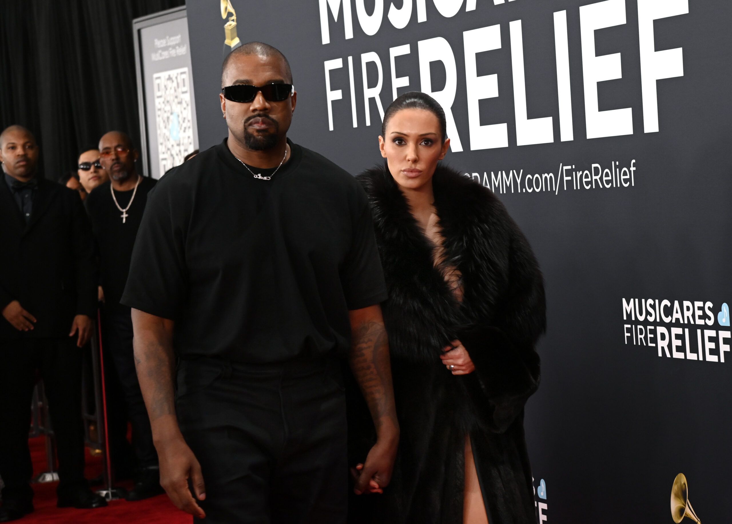 Kanye West Uses Bianca Censoris Film Premiere As A Way To Clap Back At  Divorce Rumors