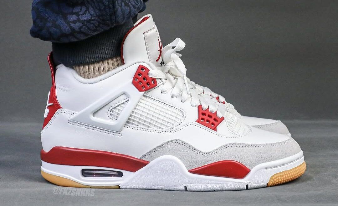 red laces for jordan 4