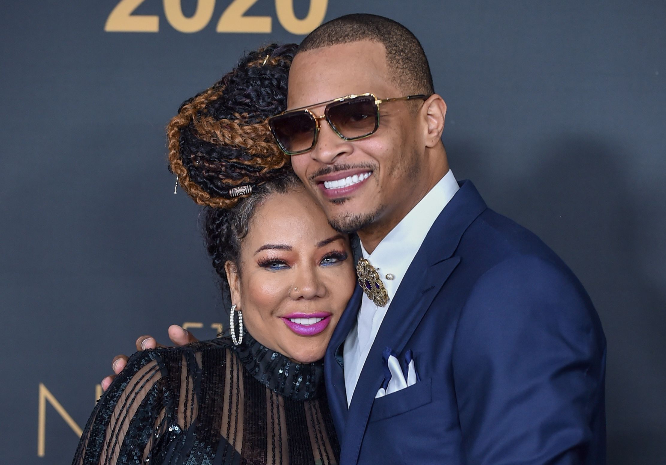 TI Mortifies Son King Harris With Lewd Comments About Wife Tiny