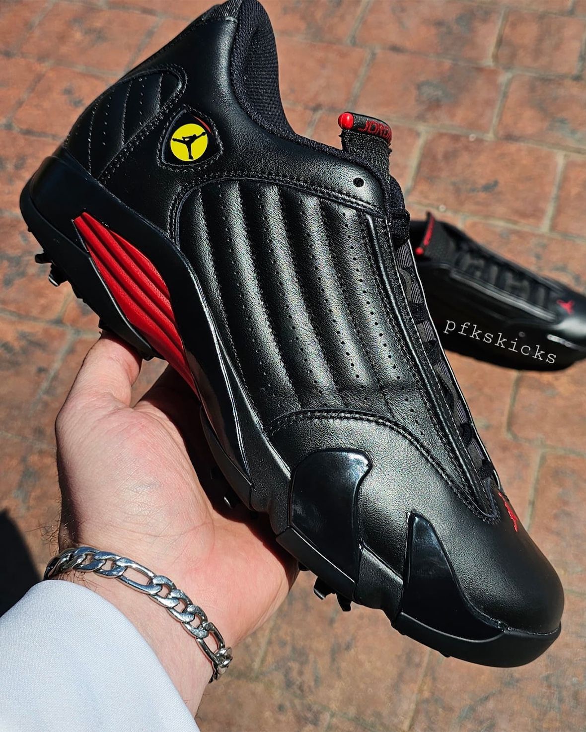 Air Jordan 14 Golf “Last Shot” Gets First In-Hand Look Ahead Of Air Jordan 14 Golf “Last Shot” Gets First In-Hand Look Ahead Of