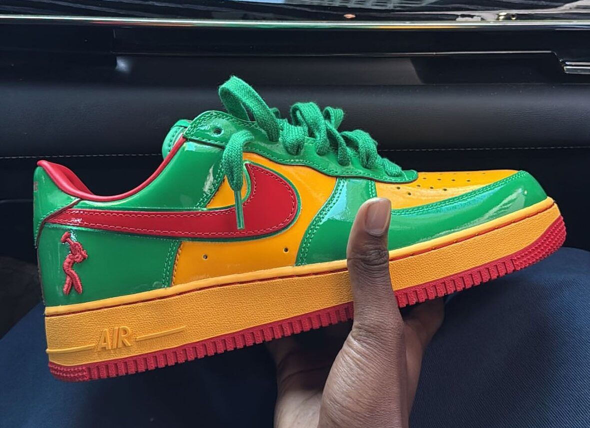 rasta air force ones