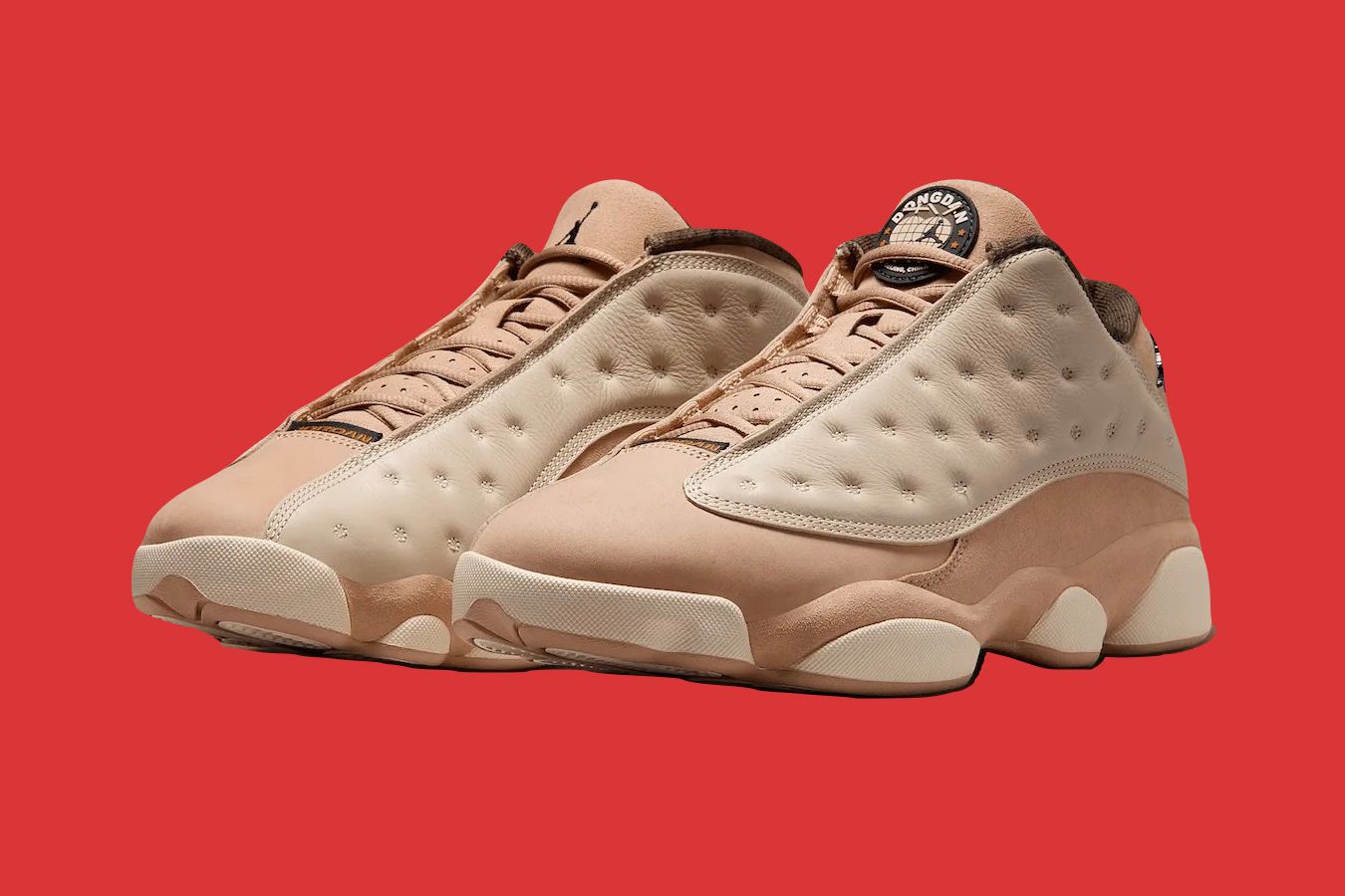 beige jordans 13