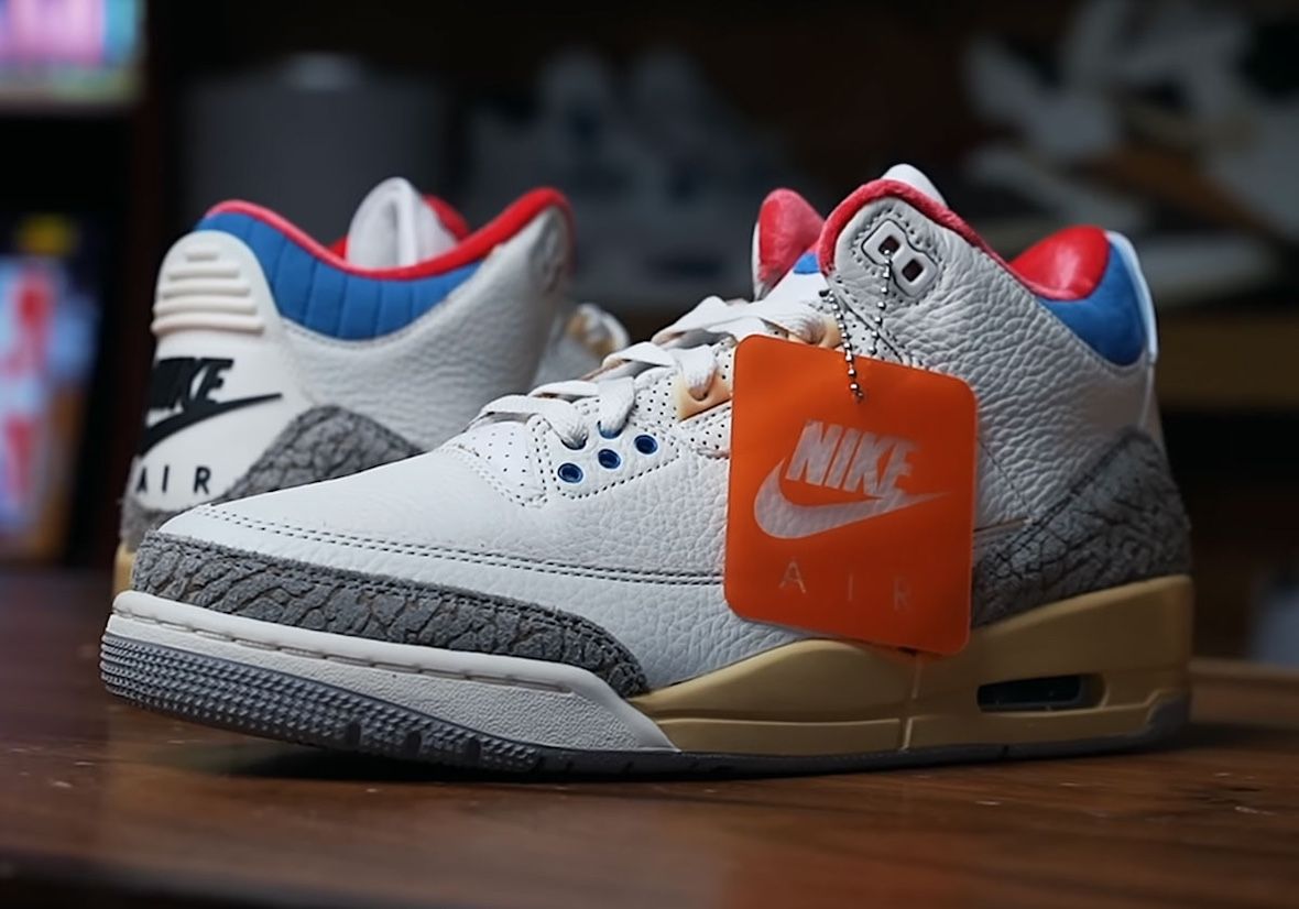 air jordan 3 blue and orange