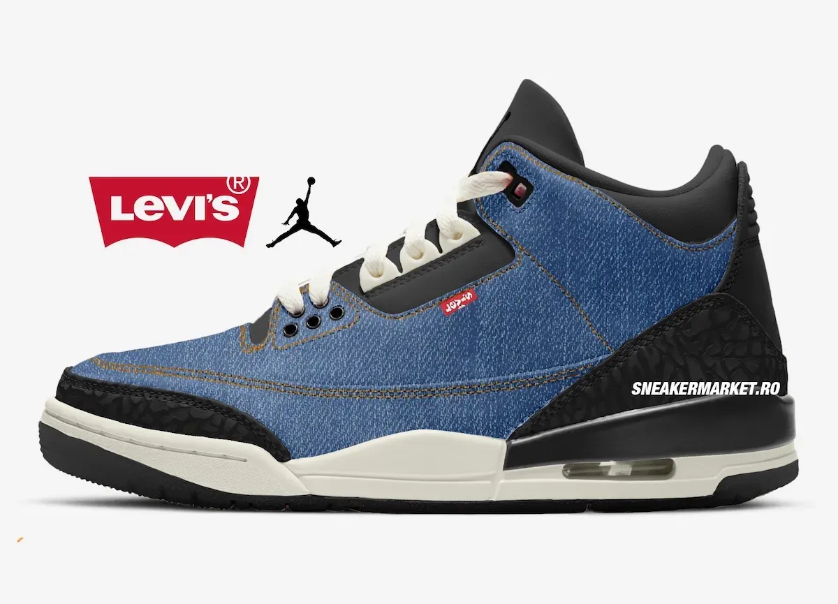 Ｒ*様 Levi's x Air Jordan スニーカー Spike Lee Spotted in the Levi's x Air Jordan 3 'Denim' - Sneakerjagers