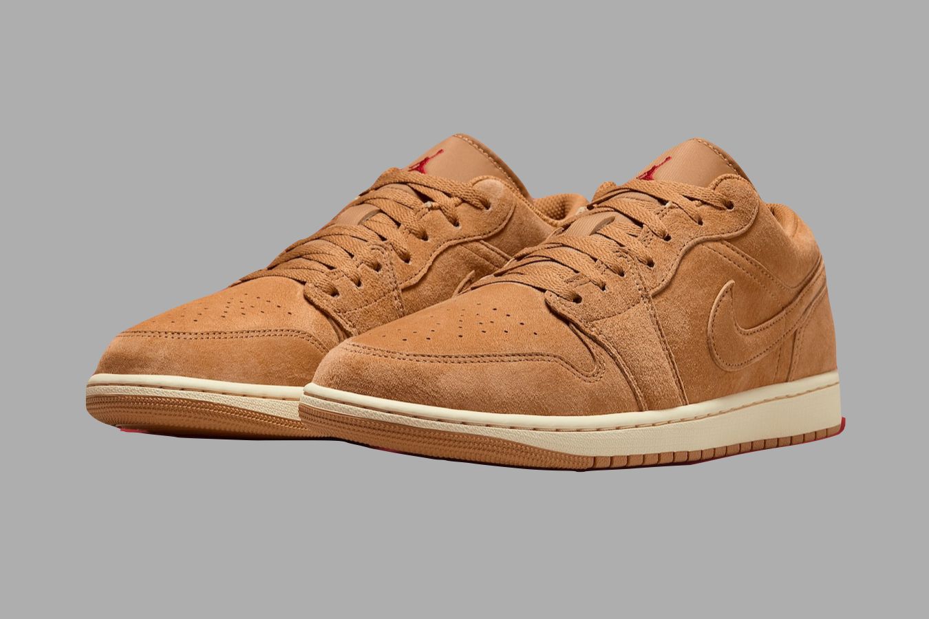 A Suede Switch-Up On The Air Jordan 1 Low 