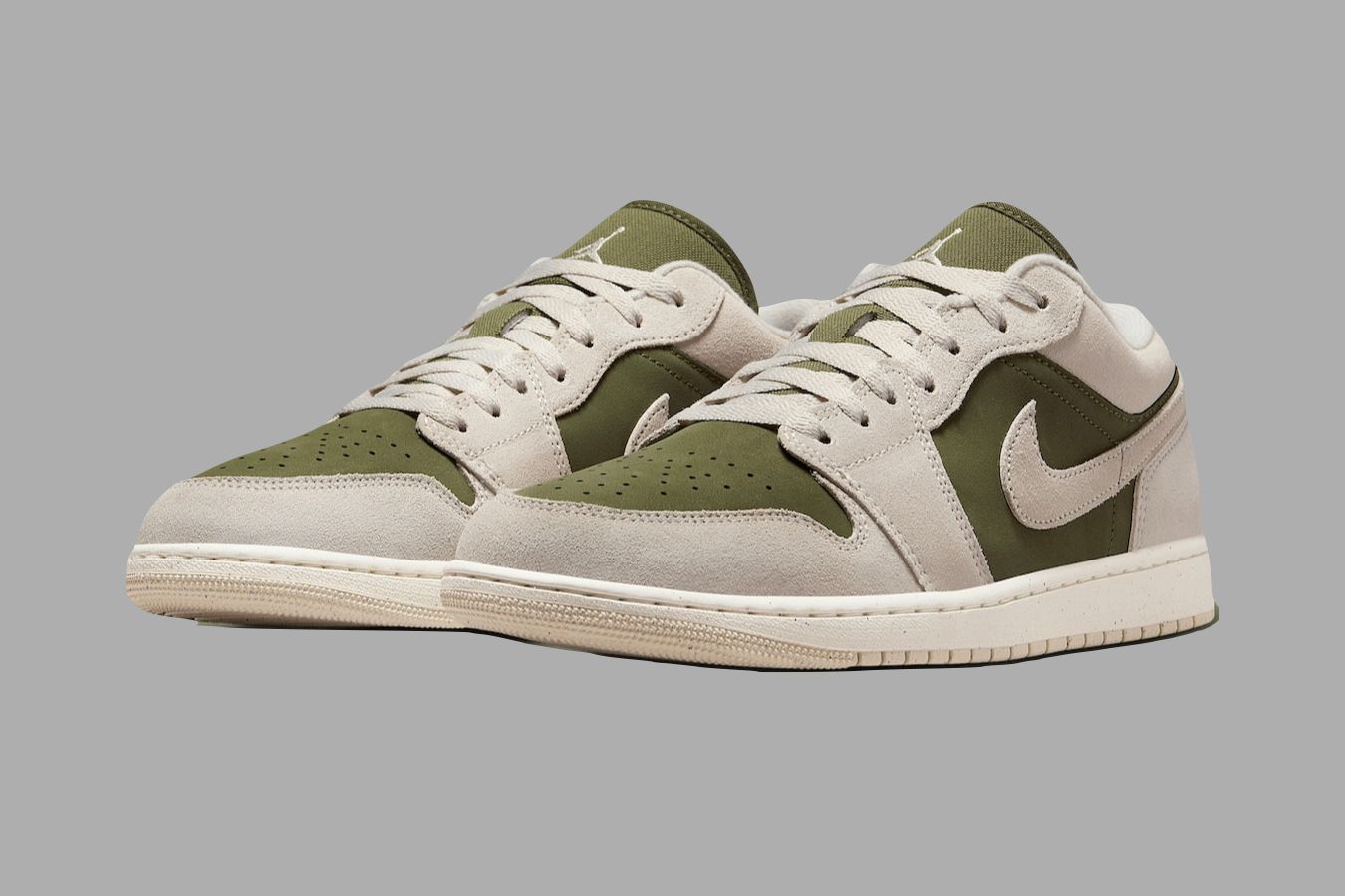 air jordan 1 low army green