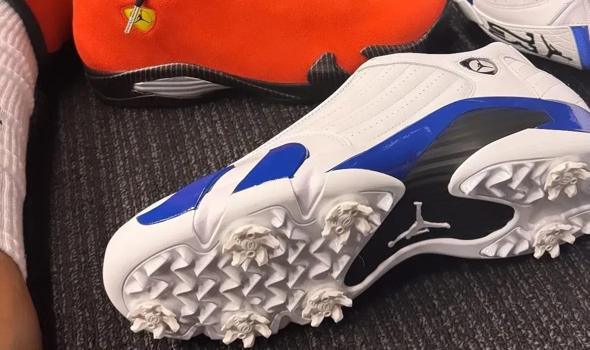 First Look At The Air Jordan 14 Golf “Hyper Royal”