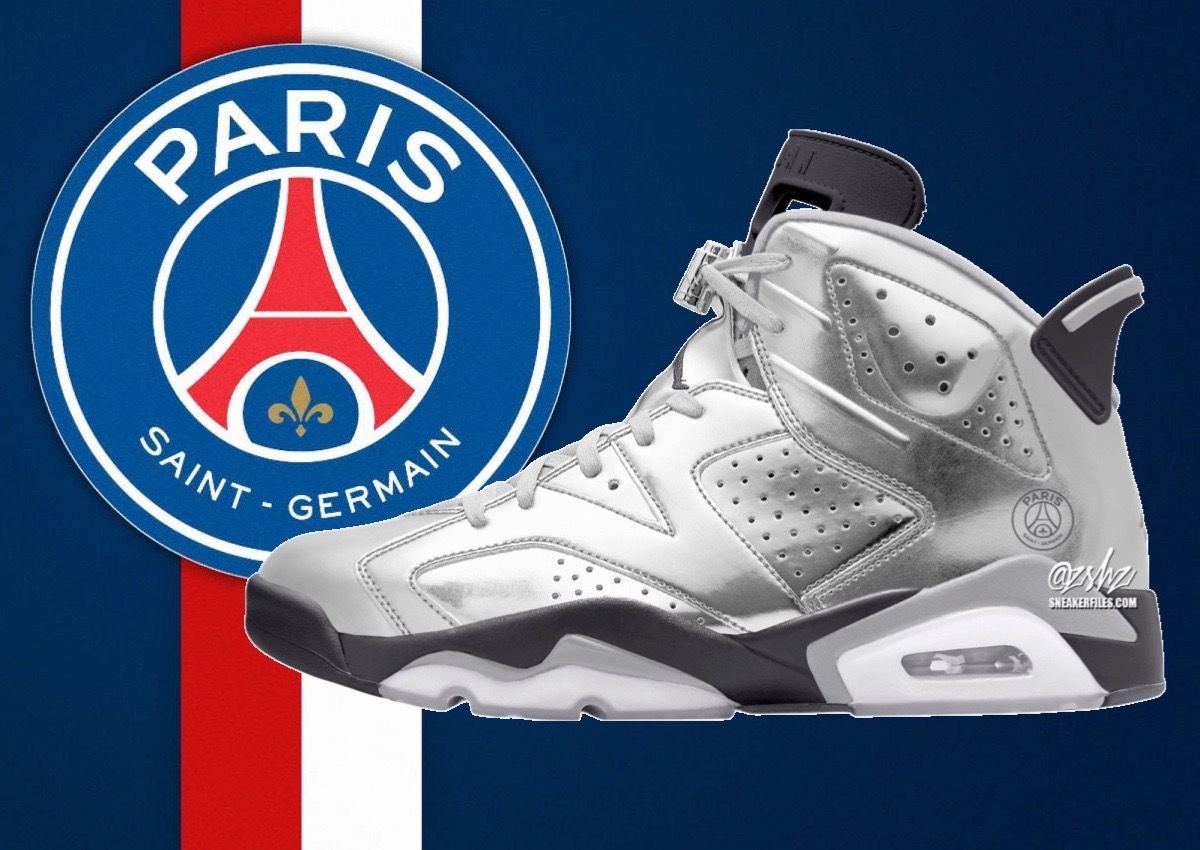 PSG Celebrates Champions League Win With Air Jordan 6 “PSG”