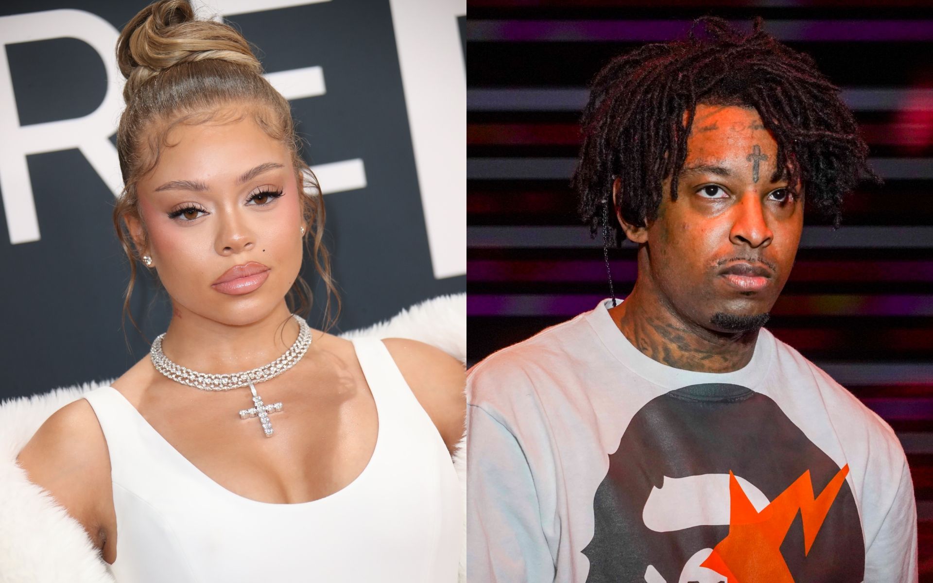 Latto & 21 Savage Allegedly Spotted On Vacation Together