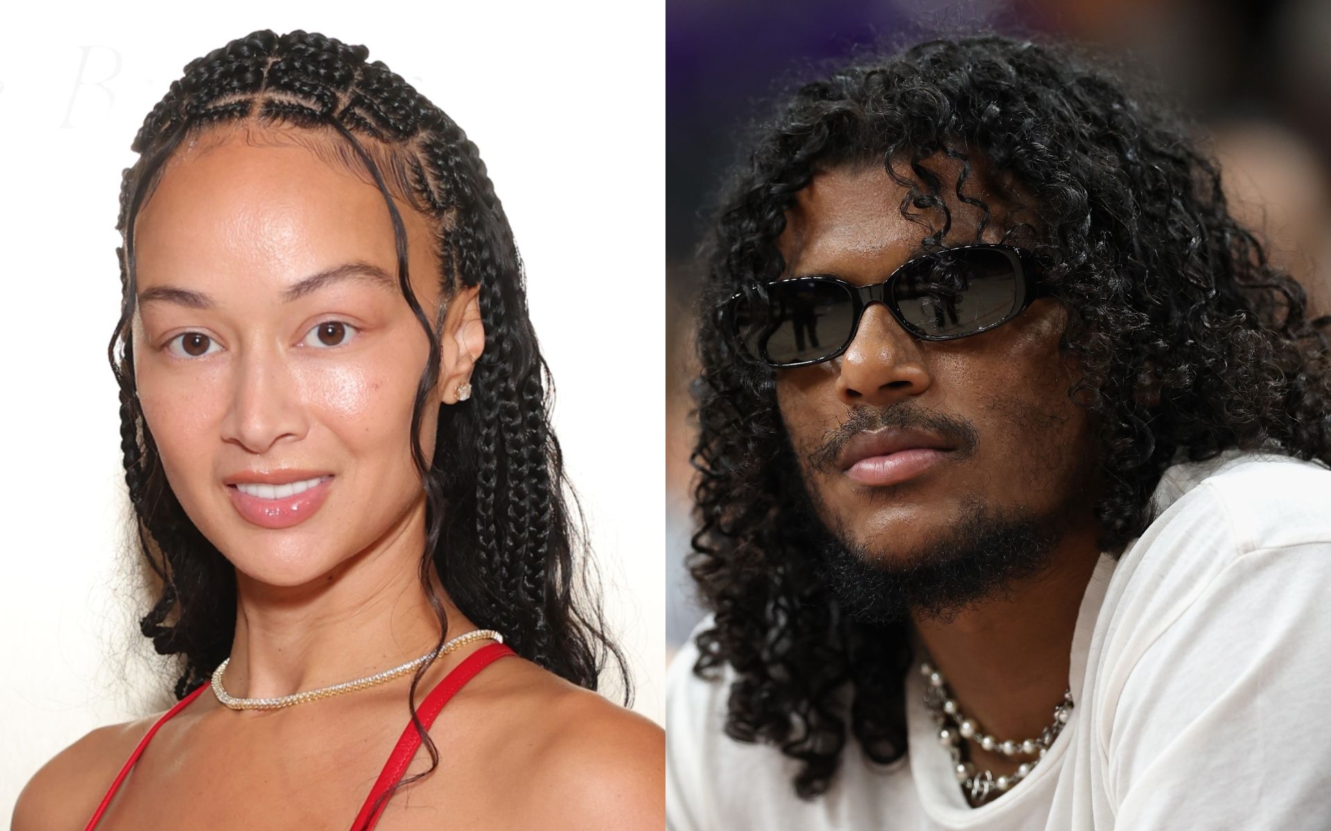 Draya Michele \u0026 Jalen Green Share Smooches After Viral Tiff, image size:1920x1200