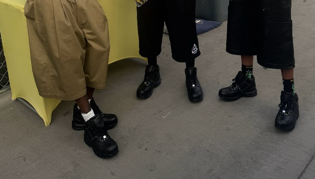 nike goadome on feet