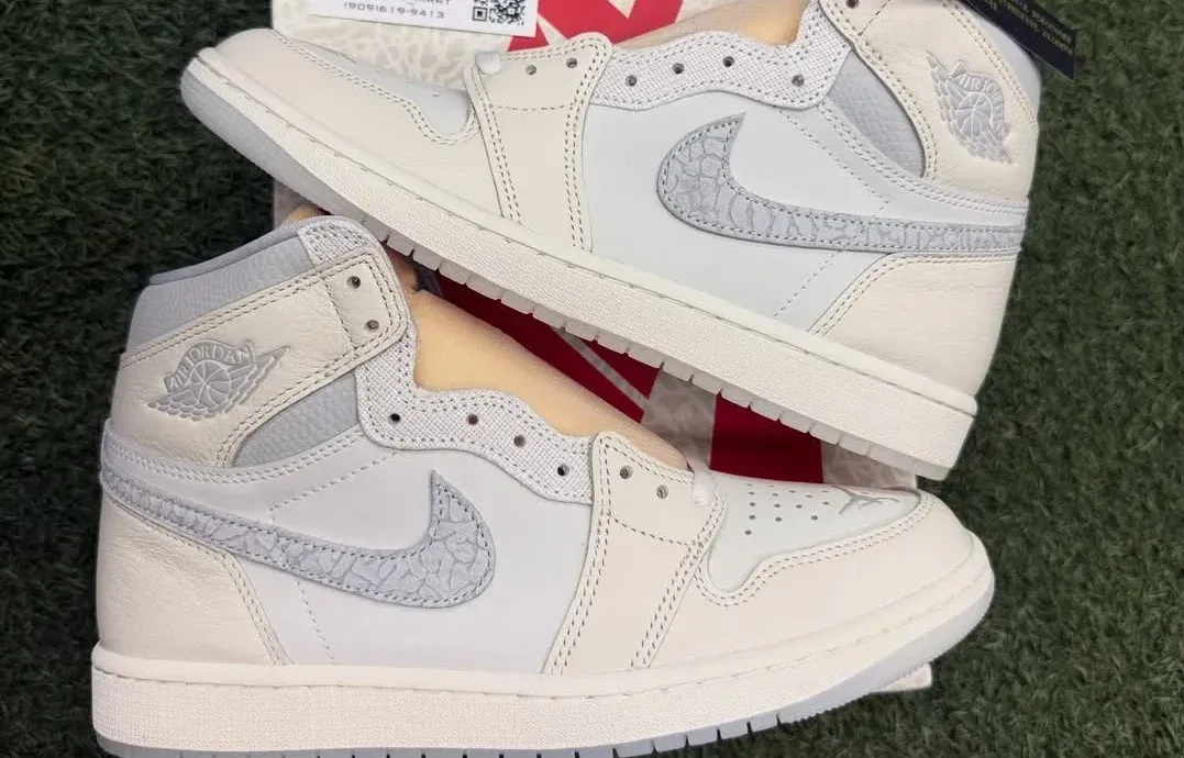 Air Jordan 1 High OG Dropping In A New “Elephant Print Swoosh”