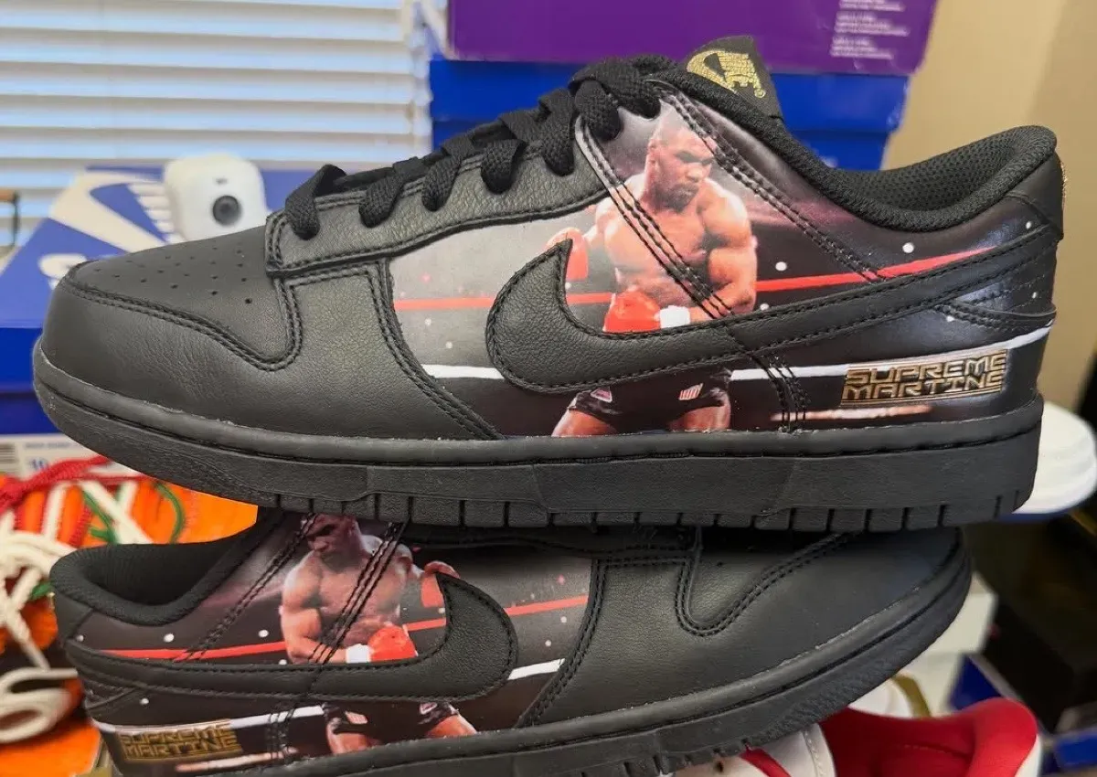 Supreme And Martine Rose Are Putting Mike Tyson On The Nike Dunk Low