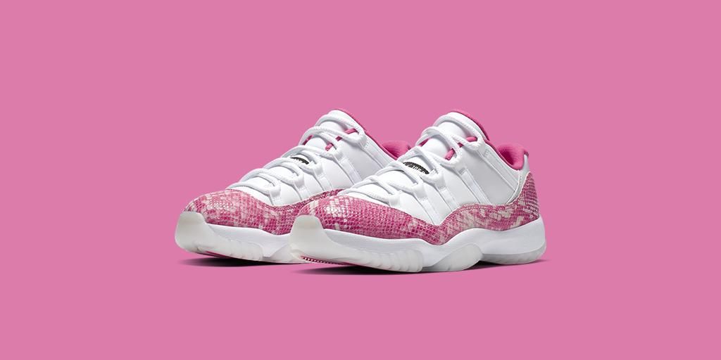 pink air jordan 11