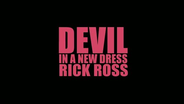 Rick Ross "Devil In A Red Dress" Video