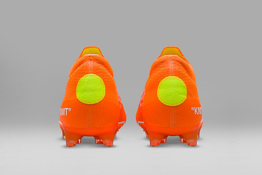 Off White x Nike Soccer Cleats Revealed In Detail