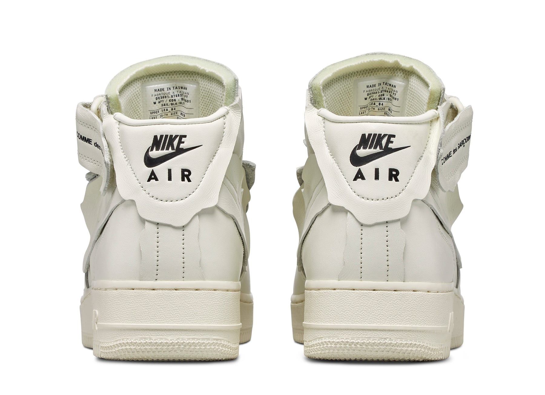 Comme Des Garcons x Nike Air Force 1 Mid Coming Soon: Photos