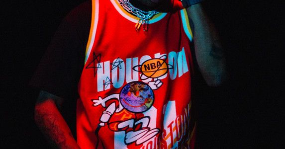 Travis Scott, Mitchell & Ness, Bleacher Report Unveil 