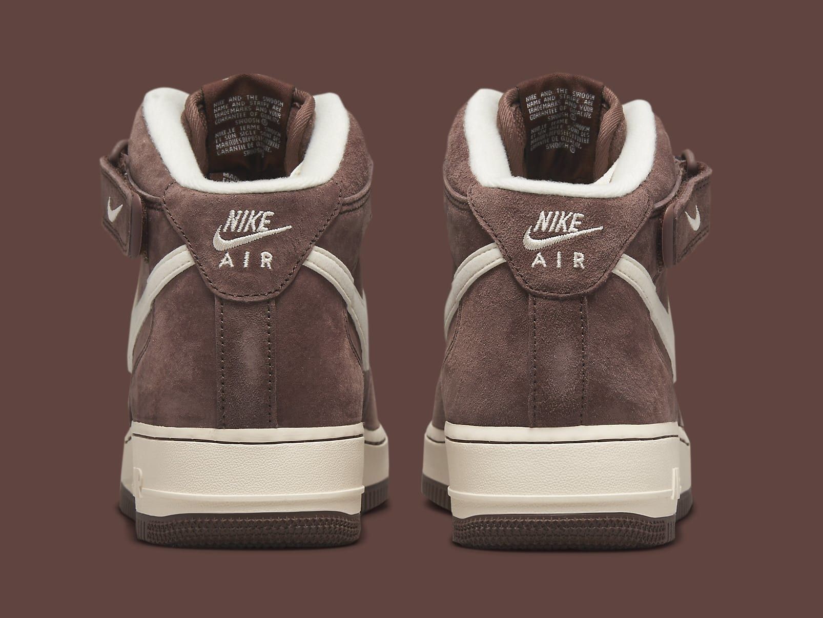 air force one mid chocolate