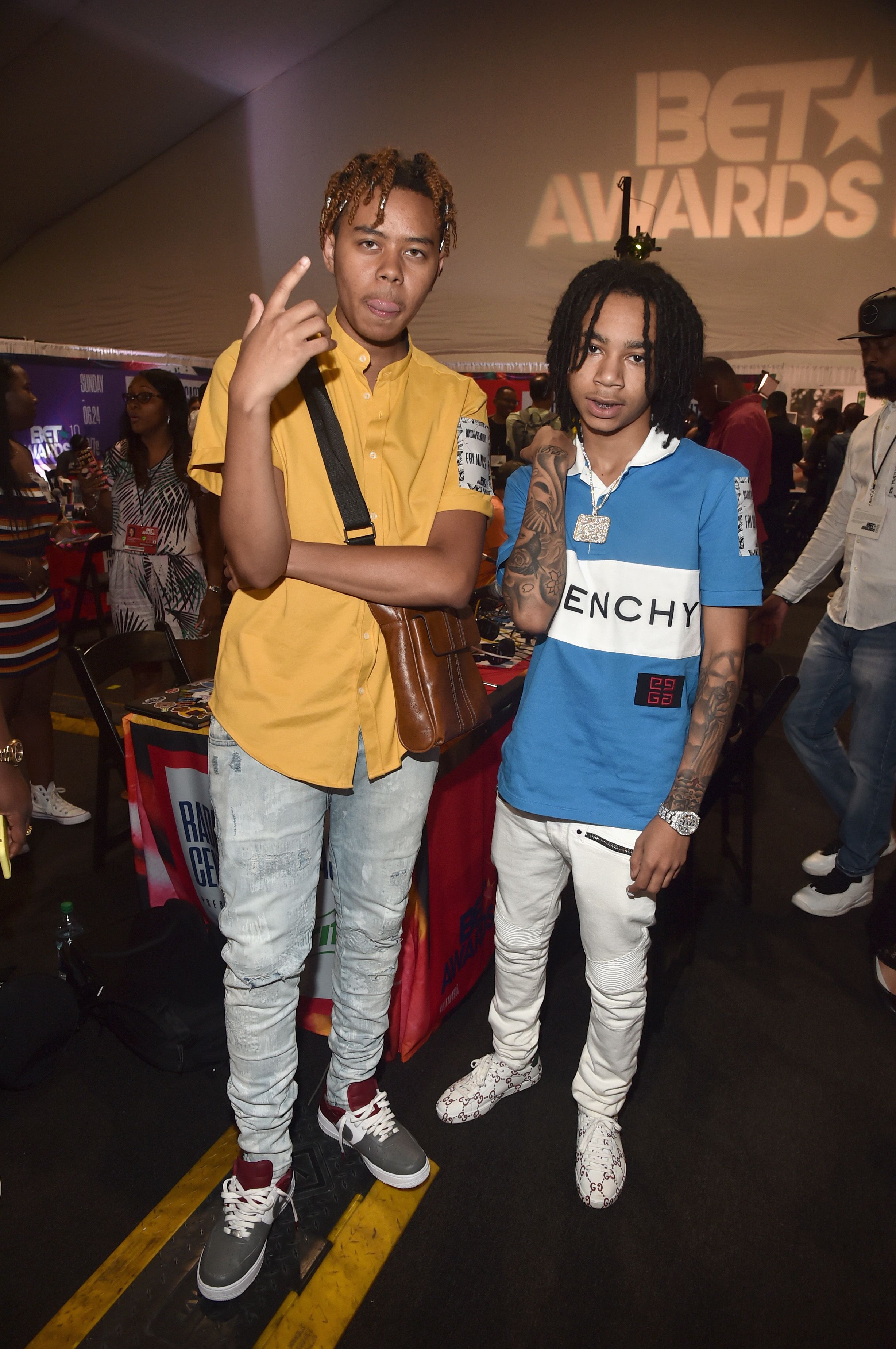 YBN Cordae On Ian Connor's Sneakers: 