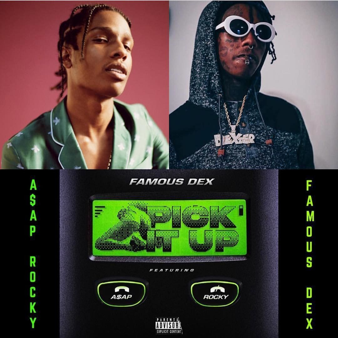 Famous Dex And A$AP Rocky Play With Fire On \, image size:1080x1080