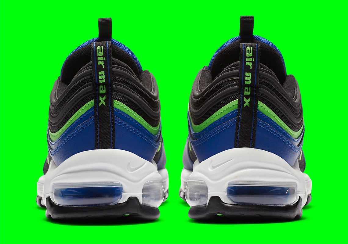 air max 97 blue green black