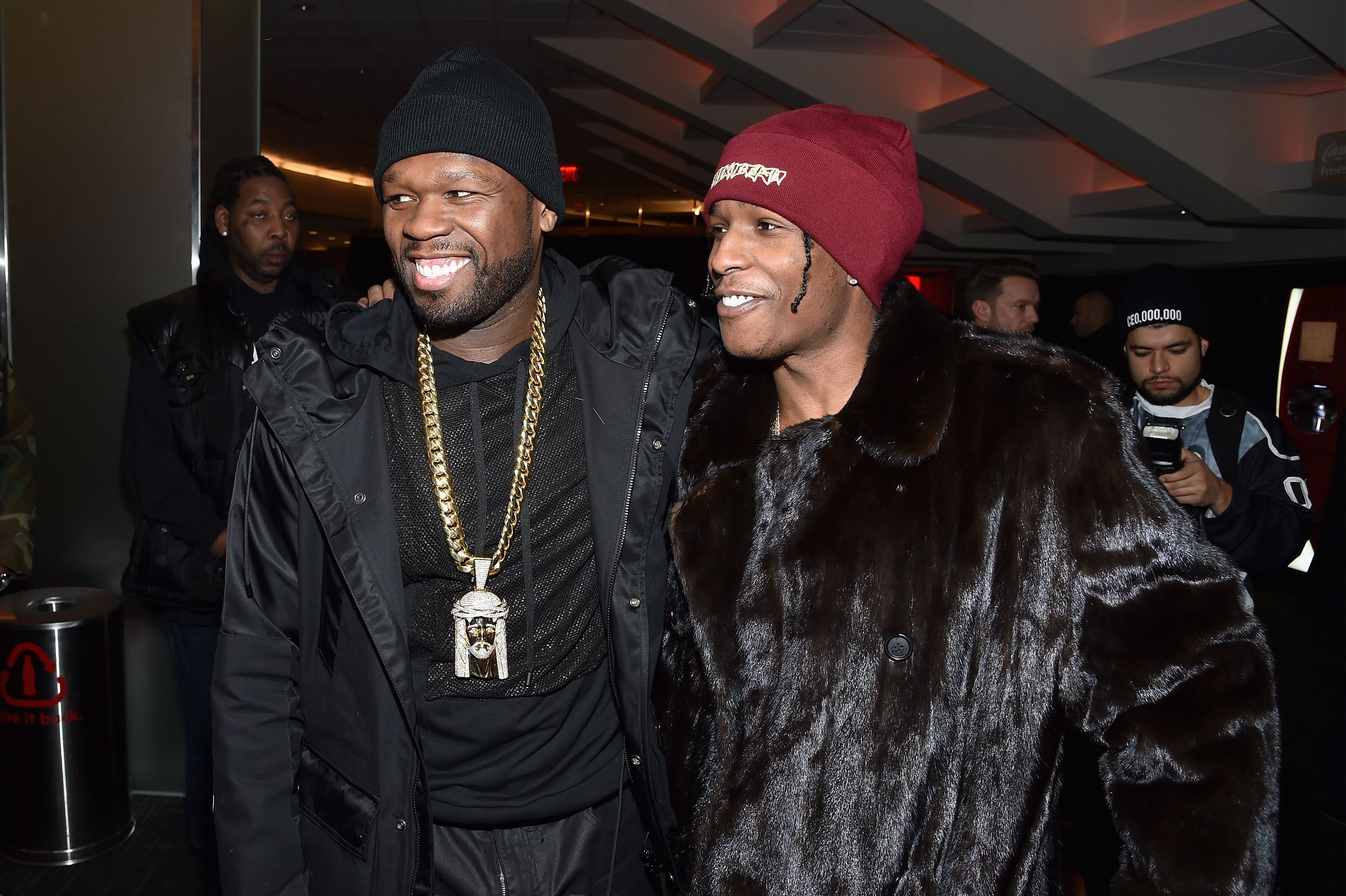 50 Cent Trolls A$AP Rocky For His Semen Filled Prison Fight Story