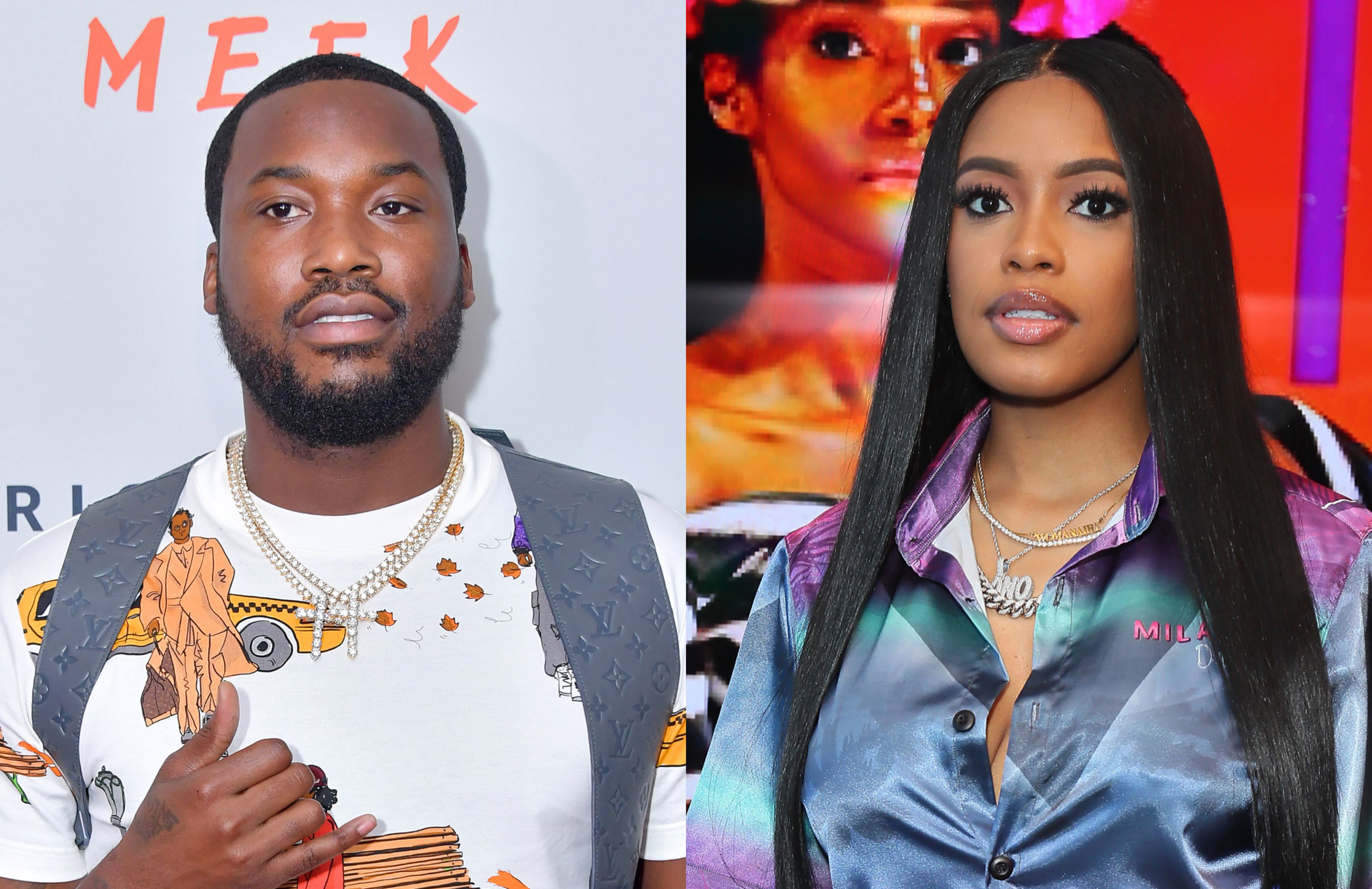 Meek Mill \u0026 Girlfriend Make It IG Official, image size:3264x2114